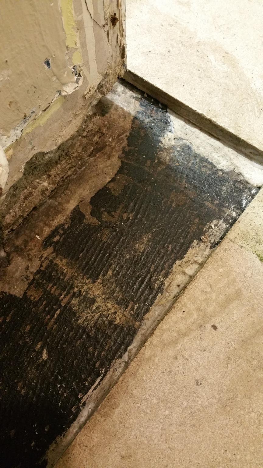 sealing asbestos floor tiles